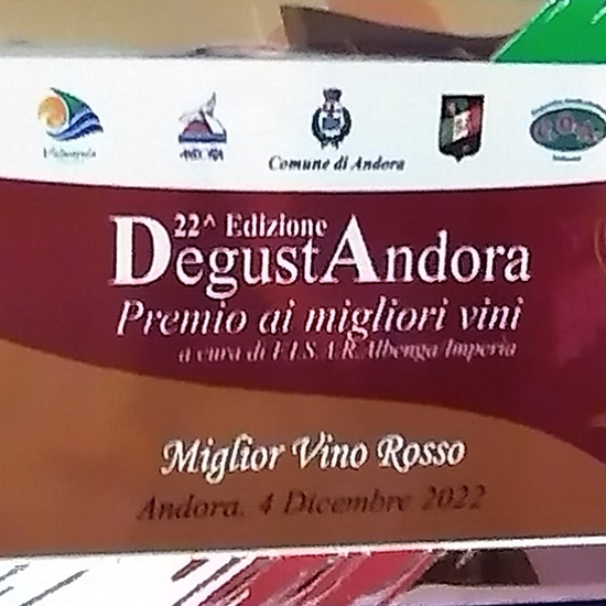 22ª edizione DegustAndora Miglio Vino Rosso